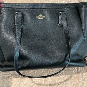 Coach baby bag